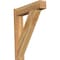 Ekena Millwork Traditional Block Rough Sawn Outlooker, Western Red Cedar, 8"W x 34"D x 42"H OUT08X34X42TRA05RWR - alternate 1